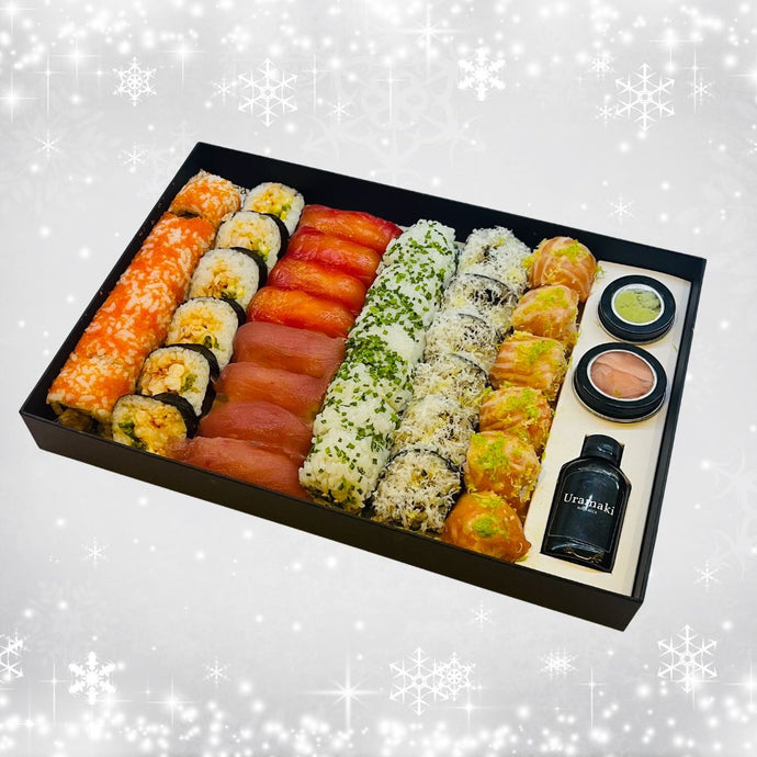 🎄 Christmas Sushi case A4 box - 38 pieces