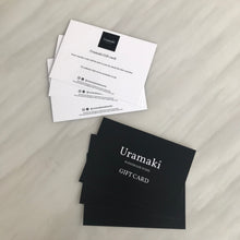 Load image into Gallery viewer, Uramaki Gift Cards
