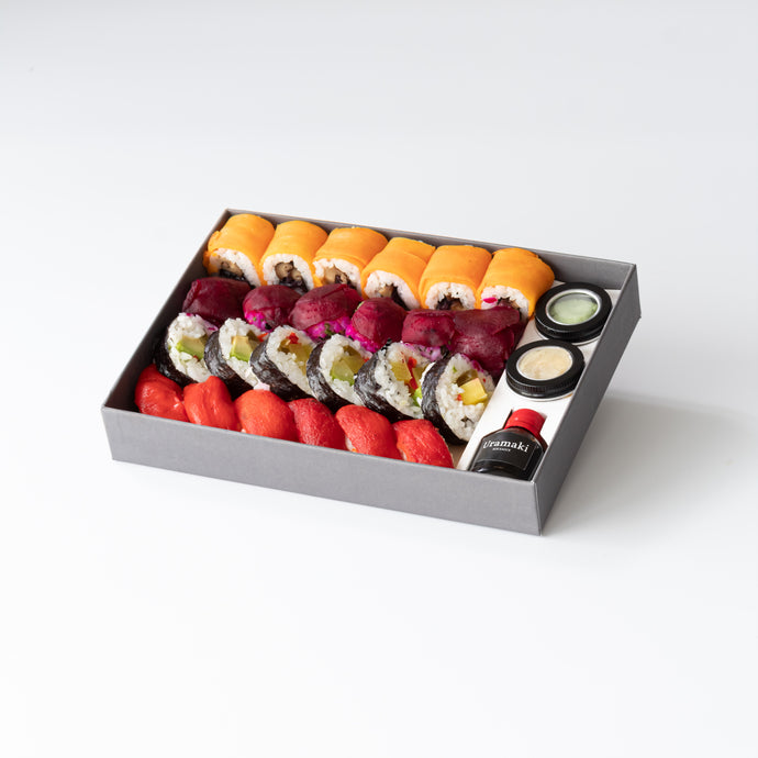 Plant based Sushi Case - A5 box - 24 Pieces